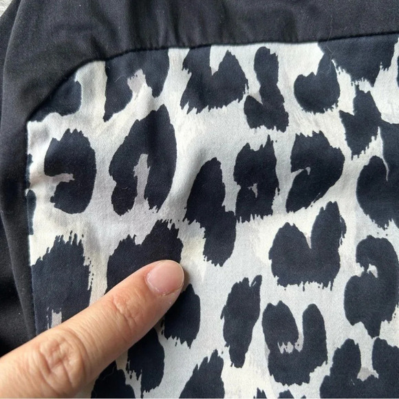 French Connection Leopard Print Racerback Cocktail Dress - Picture 13 of 13